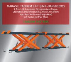 MAKASLI TANDEM LİFT 5TONX2 10 METRE Platform(ENK-BAK5000X2)